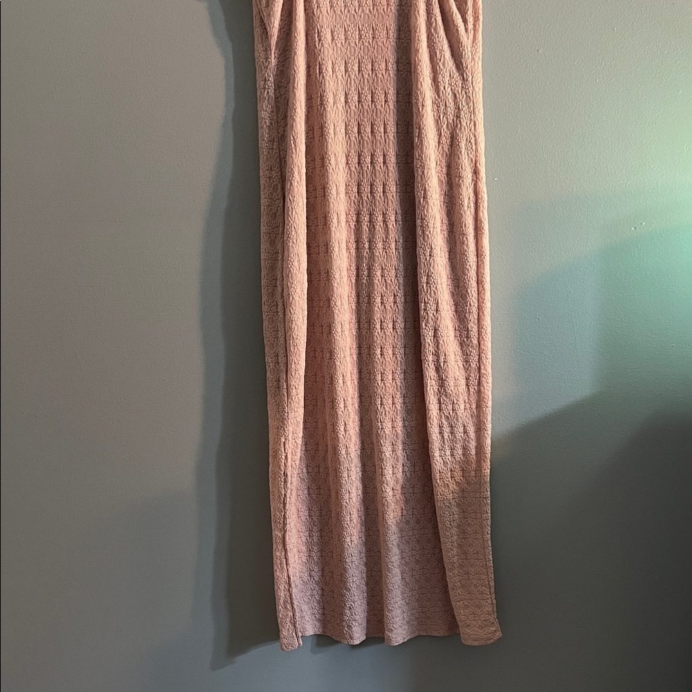 Chic Pink Lace Slip Dress - Picture 5 of 11
